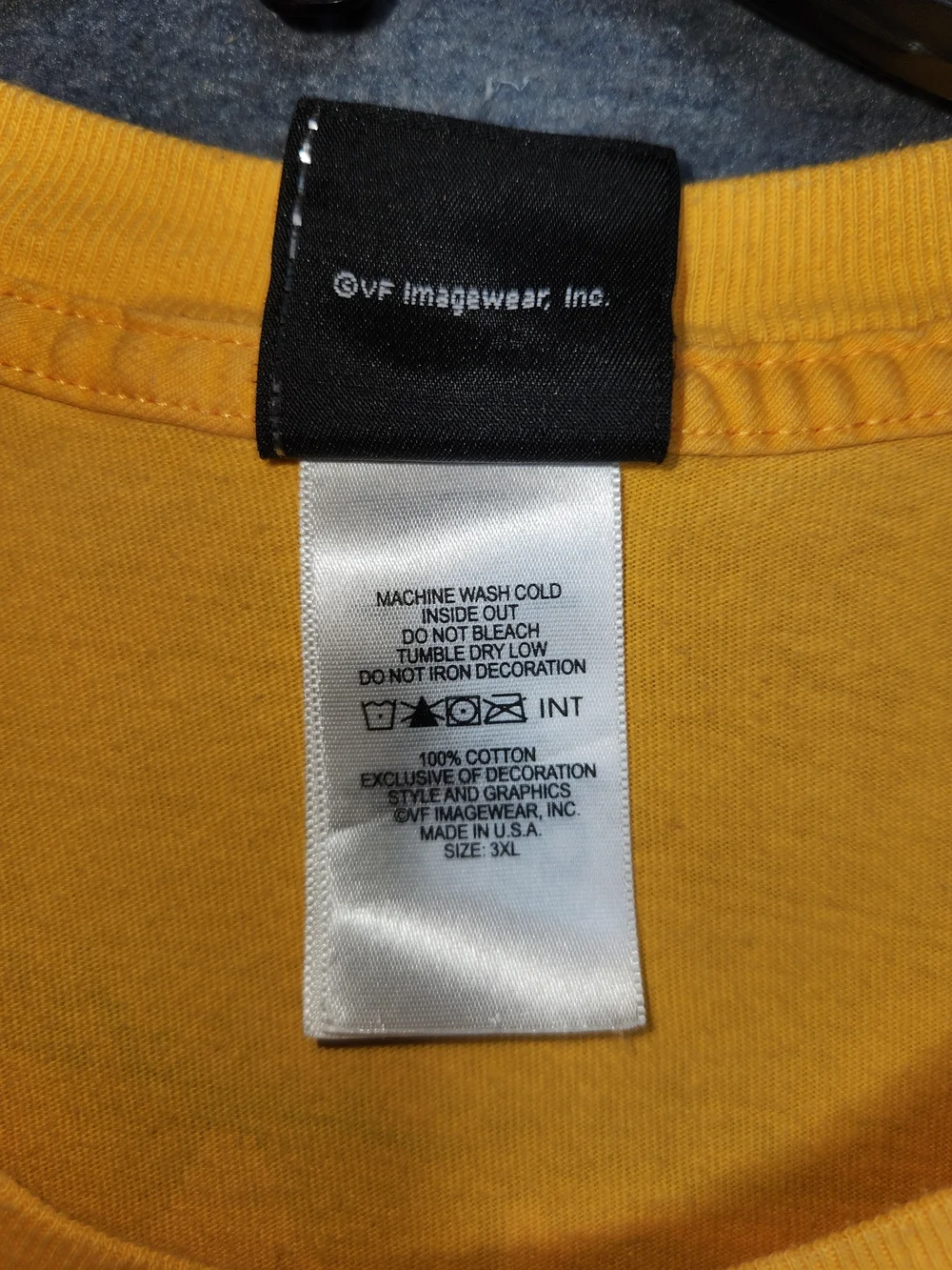Harley-Davidson Men's Yellow Logo T‑Shirt #288